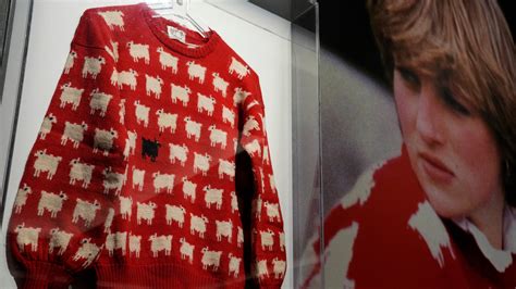 Princess Diana’s sheep sweater smashes records to sell for $1.1 million